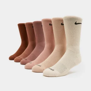 Nike Lot de 6 Paires de Chaussettes coussinées Everyday Plus Homme