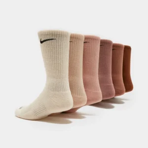 Nike Lot de 6 Paires de Chaussettes coussinées Everyday Plus Homme